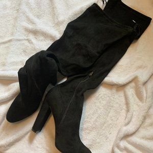 Black Thigh-high Boots